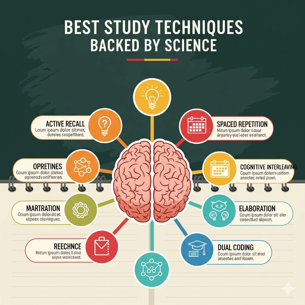 Intense Study Methods best study techniques backed by science